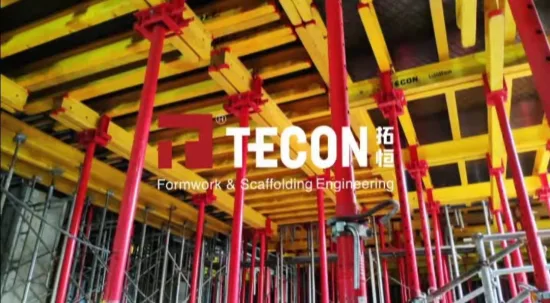 Coffrage de table Tecon pour la construction de dalles en béton